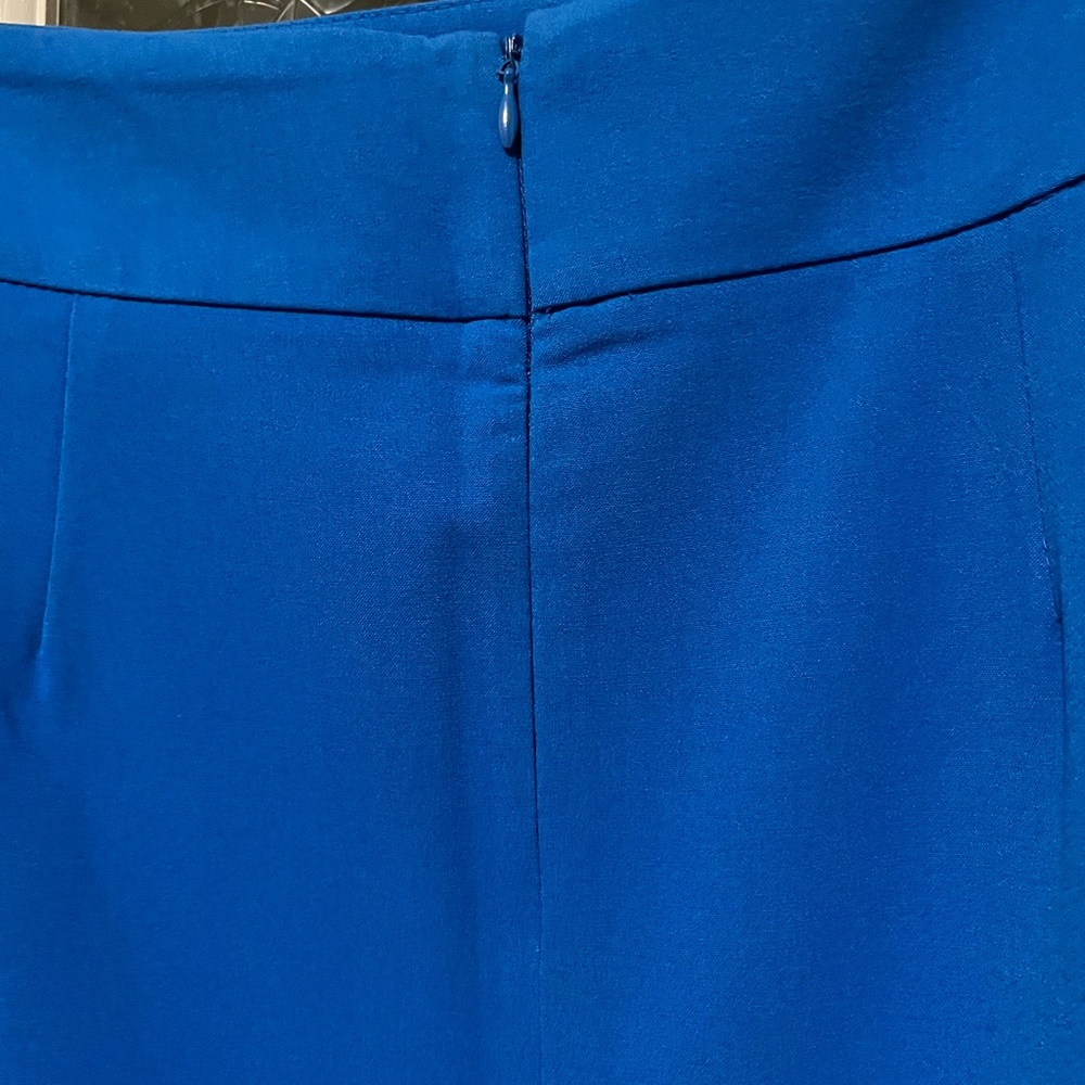 New York & Co blue pencil skirt Size 10 - Picture 4 of 8